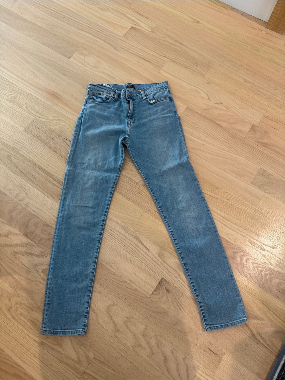 Classic Ralph Lauren Polo Boys size 20 Blue Straight leg Denim Jeans
